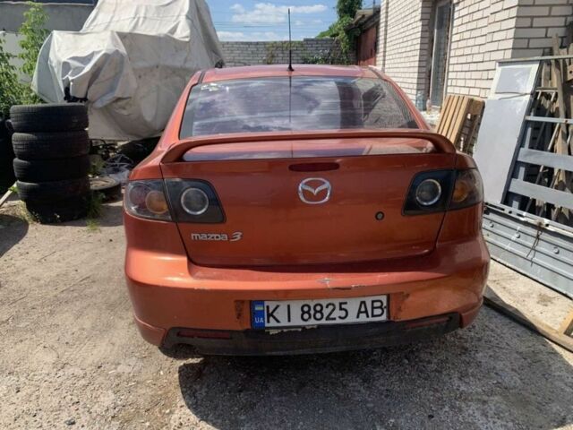 Помаранчевий Мазда 3, об'ємом двигуна 2.3 л та пробігом 200 тис. км за 2300 $, фото 1 на Automoto.ua