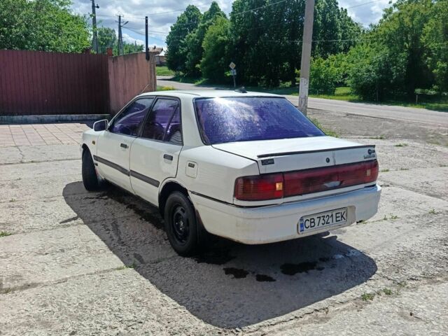 Білий Мазда 323, об'ємом двигуна 1.3 л та пробігом 11 тис. км за 340 $, фото 1 на Automoto.ua