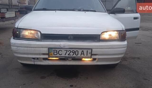 Білий Мазда 323, об'ємом двигуна 1.7 л та пробігом 400 тис. км за 1550 $, фото 1 на Automoto.ua