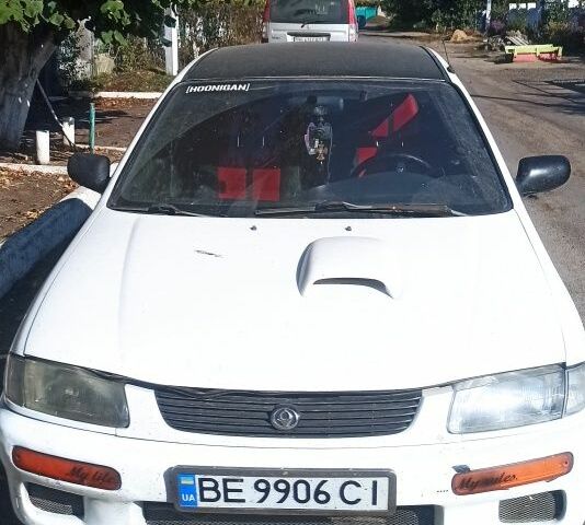 Белый Мазда 323, объемом двигателя 0 л и пробегом 485 тыс. км за 2200 $, фото 1 на Automoto.ua