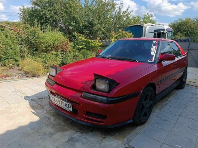 Красный Мазда 323, объемом двигателя 2 л и пробегом 3 тыс. км за 1750 $, фото 1 на Automoto.ua