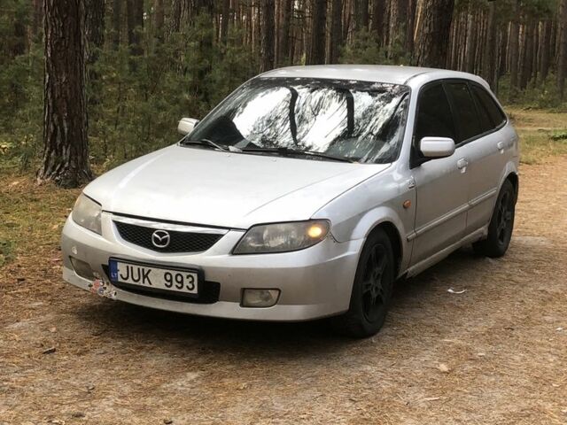 Серый Мазда 323, объемом двигателя 2 л и пробегом 358 тыс. км за 1200 $, фото 1 на Automoto.ua