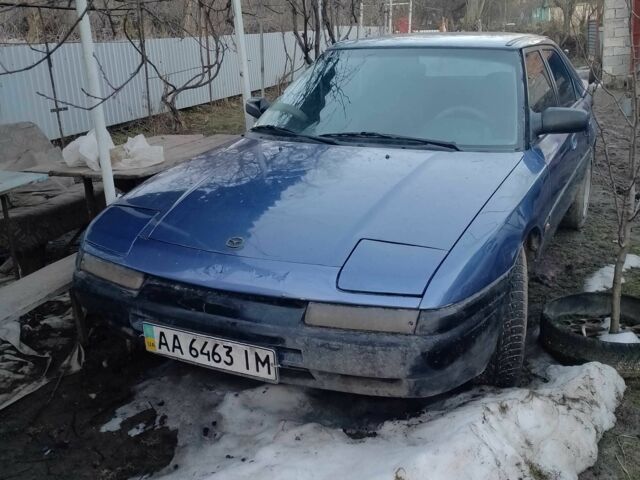 Синий Мазда 323, объемом двигателя 1.6 л и пробегом 280 тыс. км за 667 $, фото 1 на Automoto.ua