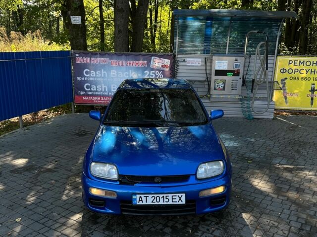 Синій Мазда 323, об'ємом двигуна 1.3 л та пробігом 350 тис. км за 1851 $, фото 1 на Automoto.ua