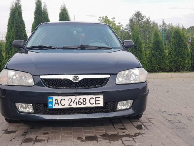 Синий Мазда 323, объемом двигателя 1.5 л и пробегом 272 тыс. км за 2700 $, фото 1 на Automoto.ua