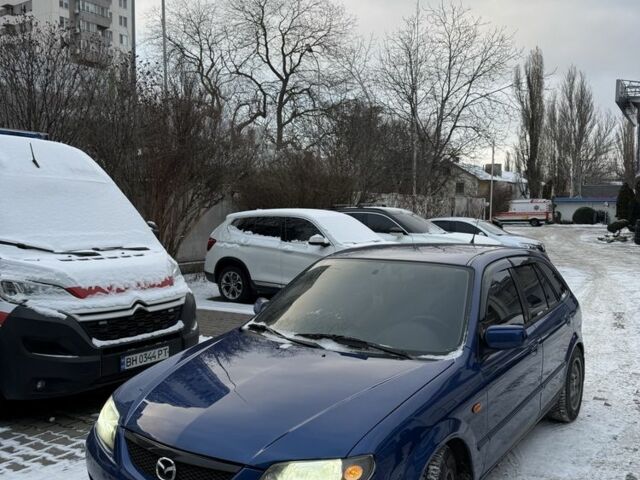 Синий Мазда 323, объемом двигателя 1.6 л и пробегом 174 тыс. км за 3100 $, фото 1 на Automoto.ua