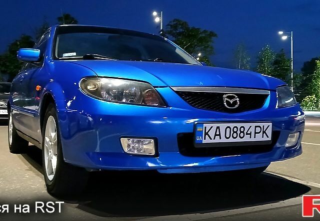 Синий Мазда 323, объемом двигателя 1.6 л и пробегом 271 тыс. км за 4300 $, фото 1 на Automoto.ua