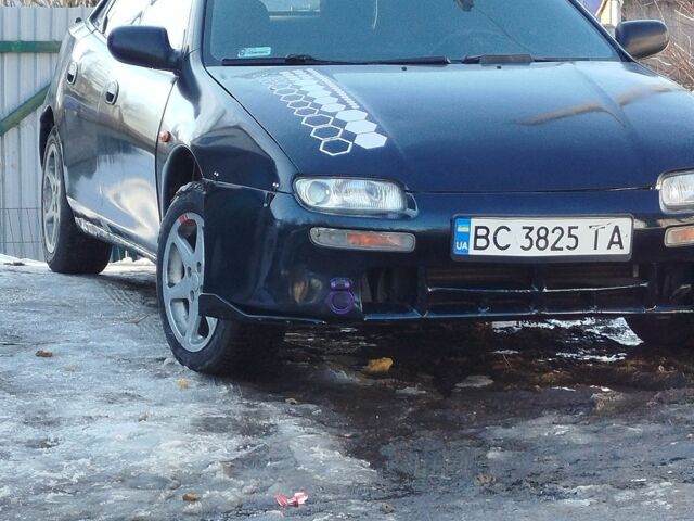 Синий Мазда 323, объемом двигателя 1.5 л и пробегом 3 тыс. км за 1750 $, фото 1 на Automoto.ua