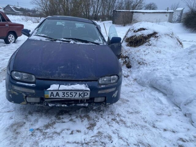 Синий Мазда 323, объемом двигателя 1.5 л и пробегом 222 тыс. км за 750 $, фото 1 на Automoto.ua