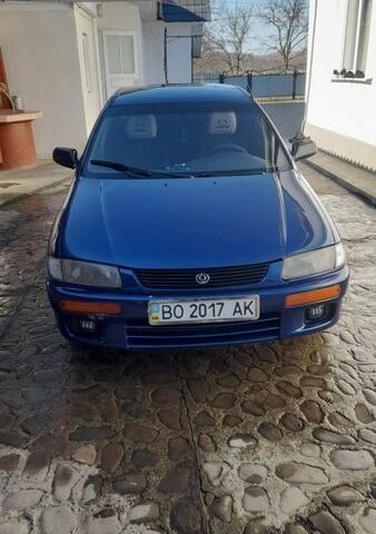 Синий Мазда 323, объемом двигателя 1.5 л и пробегом 466 тыс. км за 1600 $, фото 1 на Automoto.ua