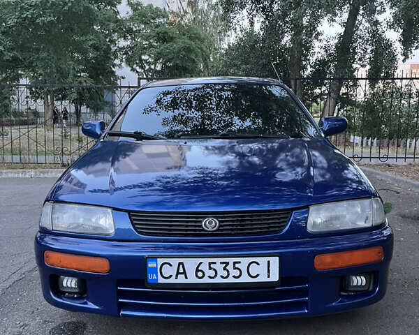Синий Мазда 323, объемом двигателя 1.49 л и пробегом 339 тыс. км за 2300 $, фото 1 на Automoto.ua