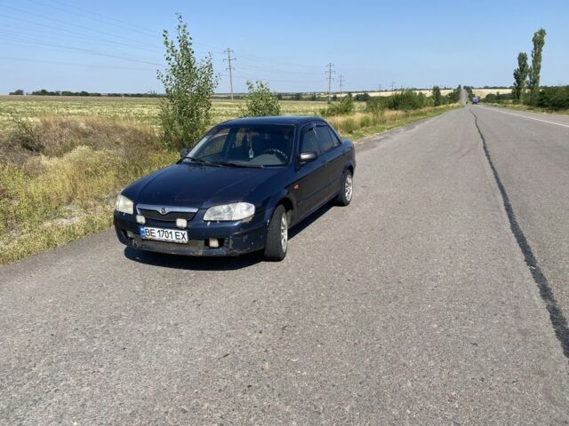 Синий Мазда 323, объемом двигателя 1.5 л и пробегом 40 тыс. км за 1601 $, фото 1 на Automoto.ua