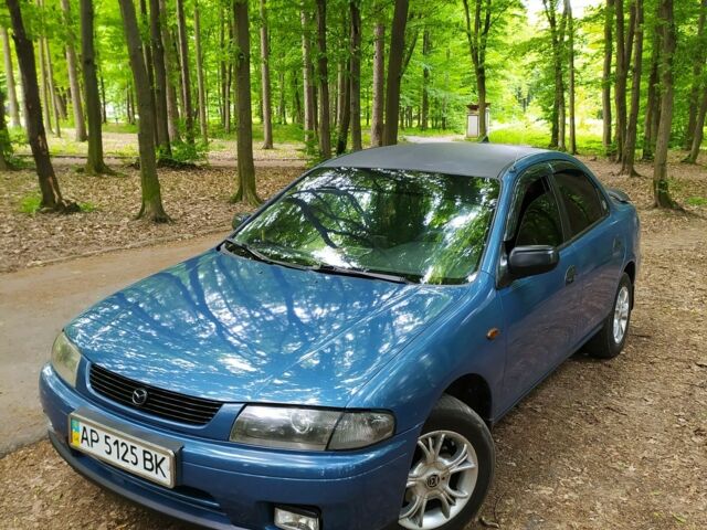 Синій Мазда 323, об'ємом двигуна 1.8 л та пробігом 340 тис. км за 2200 $, фото 1 на Automoto.ua