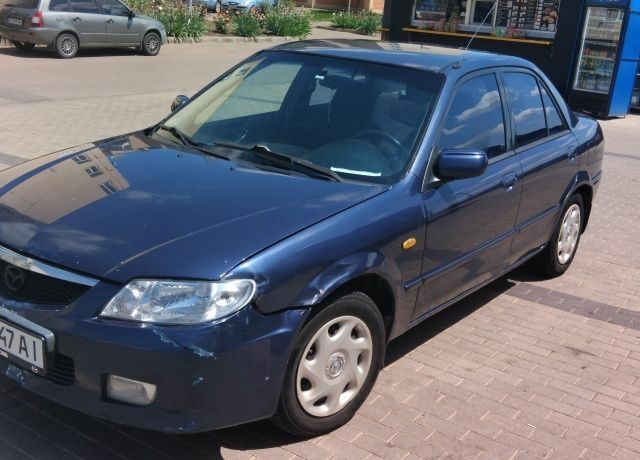 Синій Мазда 323, об'ємом двигуна 1.6 л та пробігом 248 тис. км за 2200 $, фото 1 на Automoto.ua