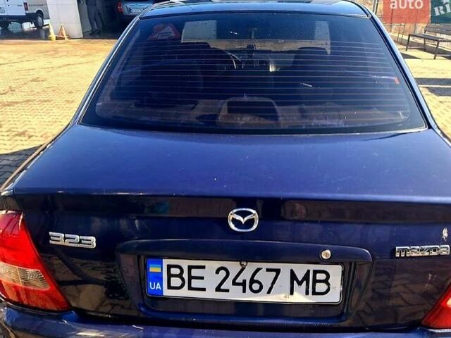 Синій Мазда 323, об'ємом двигуна 1.6 л та пробігом 263 тис. км за 2000 $, фото 1 на Automoto.ua