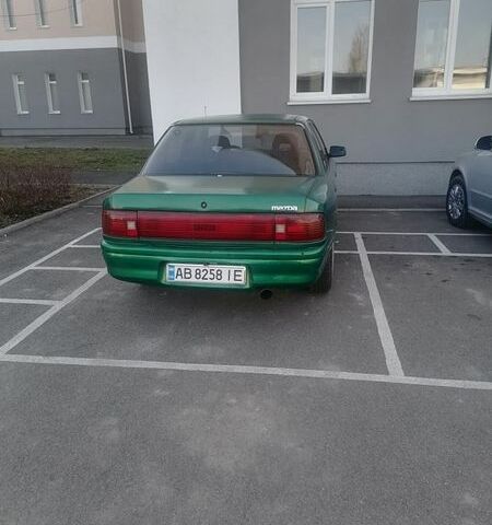 Зеленый Мазда 323, объемом двигателя 1.6 л и пробегом 517 тыс. км за 1200 $, фото 1 на Automoto.ua