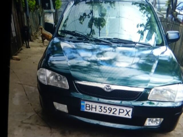 Зеленый Мазда 323, объемом двигателя 1.5 л и пробегом 180 тыс. км за 1800 $, фото 1 на Automoto.ua