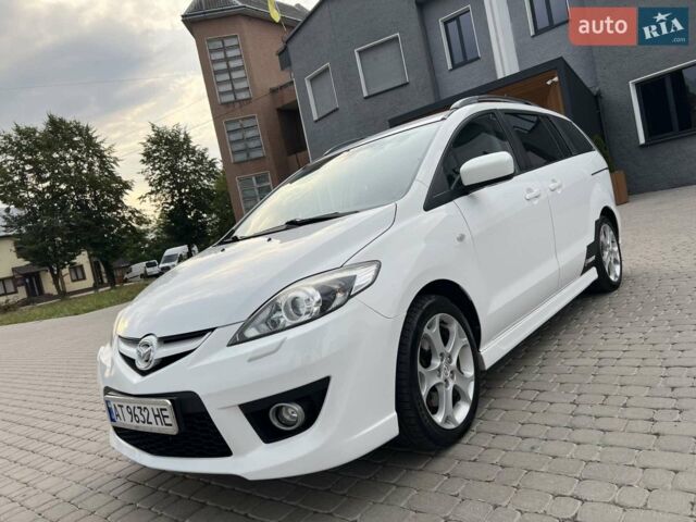 Белый Мазда 5, объемом двигателя 2 л и пробегом 223 тыс. км за 7479 $, фото 1 на Automoto.ua