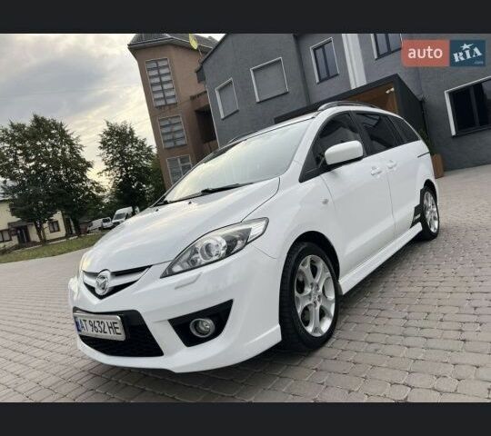 Білий Мазда 5, об'ємом двигуна 2 л та пробігом 229 тис. км за 7705 $, фото 1 на Automoto.ua