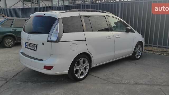 Білий Мазда 5, об'ємом двигуна 2 л та пробігом 203 тис. км за 5400 $, фото 1 на Automoto.ua