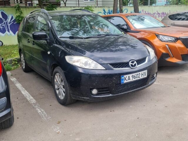 Чорний Мазда 5, об'ємом двигуна 2 л та пробігом 214 тис. км за 4213 $, фото 1 на Automoto.ua
