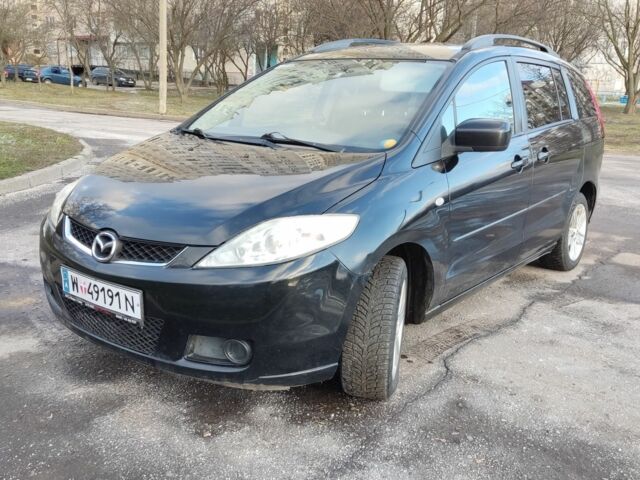 Черный Мазда 5, объемом двигателя 2 л и пробегом 278 тыс. км за 2850 $, фото 1 на Automoto.ua