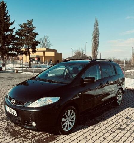 Черный Мазда 5, объемом двигателя 2 л и пробегом 202 тыс. км за 2450 $, фото 1 на Automoto.ua