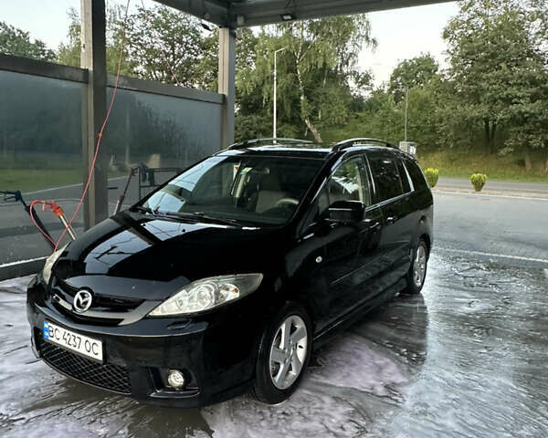 Чорний Мазда 5, об'ємом двигуна 2 л та пробігом 250 тис. км за 4400 $, фото 1 на Automoto.ua