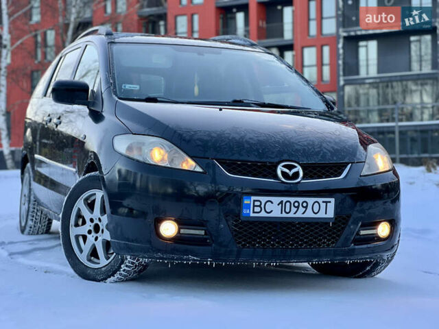 Черный Мазда 5, объемом двигателя 1.8 л и пробегом 254 тыс. км за 2999 $, фото 1 на Automoto.ua