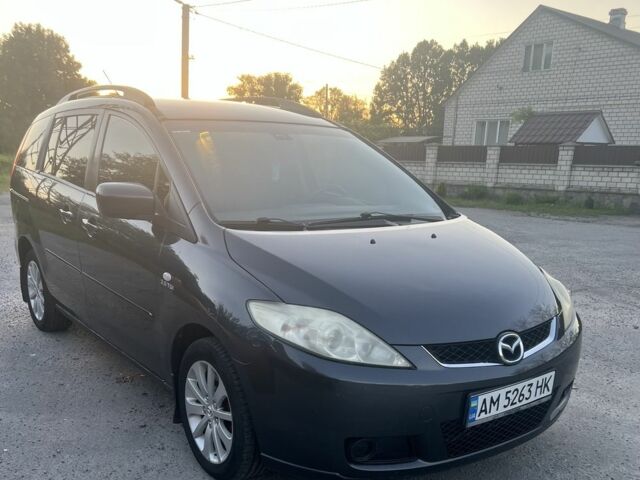 Чорний Мазда 5, об'ємом двигуна 2 л та пробігом 321 тис. км за 4200 $, фото 1 на Automoto.ua