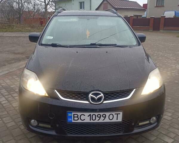 Черный Мазда 5, объемом двигателя 1.8 л и пробегом 255 тыс. км за 2500 $, фото 1 на Automoto.ua