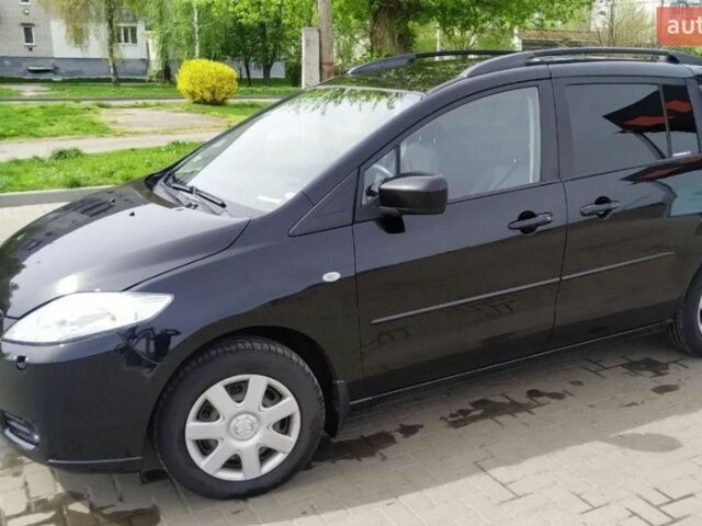 Черный Мазда 5, объемом двигателя 1.8 л и пробегом 245 тыс. км за 3700 $, фото 1 на Automoto.ua