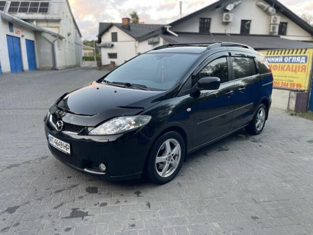 Черный Мазда 5, объемом двигателя 2 л и пробегом 226 тыс. км за 5200 $, фото 1 на Automoto.ua