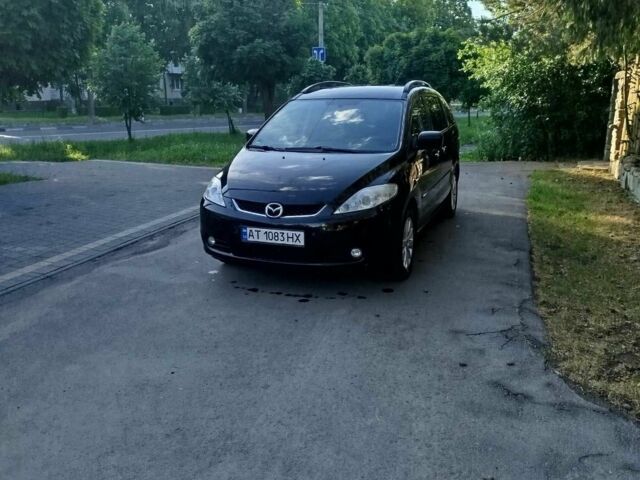 Черный Мазда 5, объемом двигателя 1.8 л и пробегом 313 тыс. км за 5350 $, фото 1 на Automoto.ua