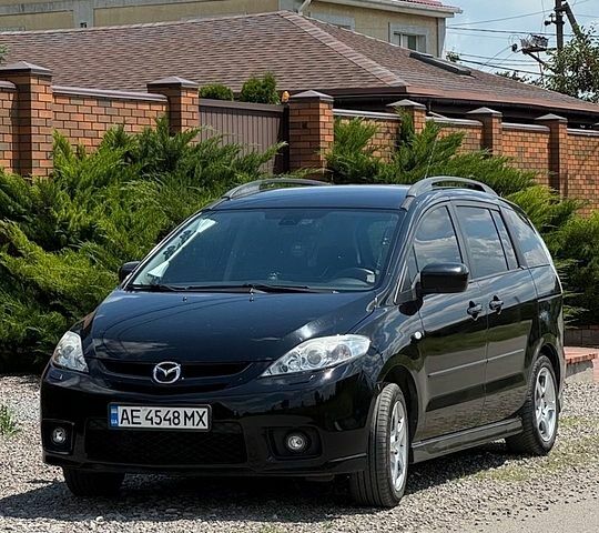 Черный Мазда 5, объемом двигателя 2 л и пробегом 166 тыс. км за 7100 $, фото 1 на Automoto.ua