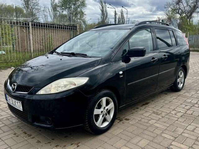 Черный Мазда 5, объемом двигателя 2 л и пробегом 271 тыс. км за 2290 $, фото 1 на Automoto.ua