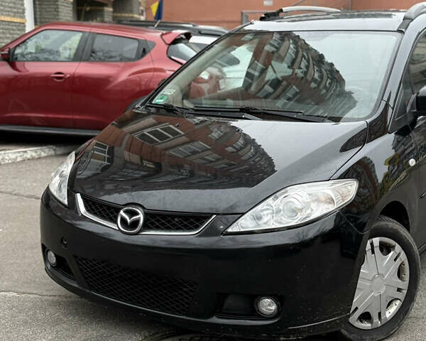 Черный Мазда 5, объемом двигателя 2 л и пробегом 280 тыс. км за 2700 $, фото 1 на Automoto.ua