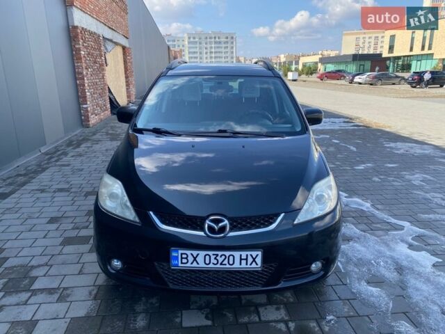 Черный Мазда 5, объемом двигателя 1.8 л и пробегом 250 тыс. км за 4500 $, фото 1 на Automoto.ua