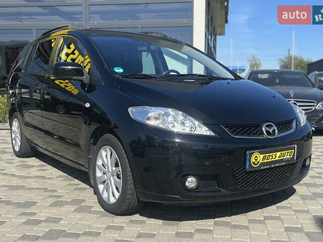 Чорний Мазда 5, об'ємом двигуна 2 л та пробігом 221 тис. км за 6800 $, фото 1 на Automoto.ua