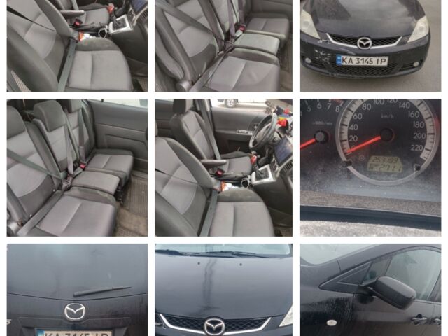Чорний Мазда 5, об'ємом двигуна 2 л та пробігом 260 тис. км за 5500 $, фото 1 на Automoto.ua