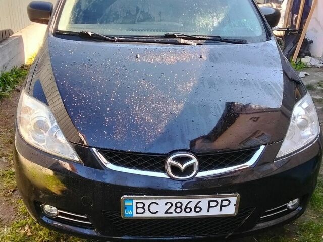 Чорний Мазда 5, об'ємом двигуна 2 л та пробігом 236 тис. км за 4300 $, фото 1 на Automoto.ua