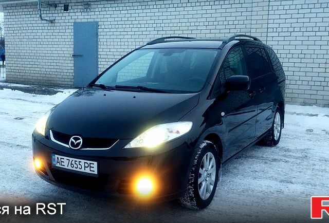 Чорний Мазда 5, об'ємом двигуна 2 л та пробігом 247 тис. км за 5199 $, фото 1 на Automoto.ua