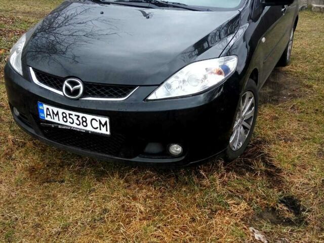 Чорний Мазда 5, об'ємом двигуна 2 л та пробігом 255 тис. км за 7300 $, фото 1 на Automoto.ua