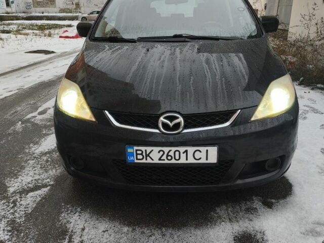 Черный Мазда 5, объемом двигателя 2 л и пробегом 300 тыс. км за 5142 $, фото 1 на Automoto.ua