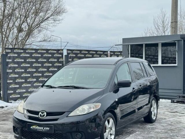 Черный Мазда 5, объемом двигателя 2.2 л и пробегом 196 тыс. км за 4200 $, фото 1 на Automoto.ua