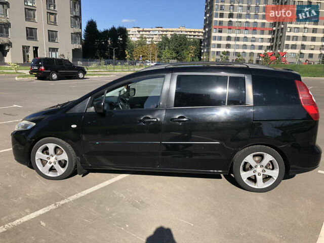 Черный Мазда 5, объемом двигателя 2 л и пробегом 424 тыс. км за 4500 $, фото 1 на Automoto.ua