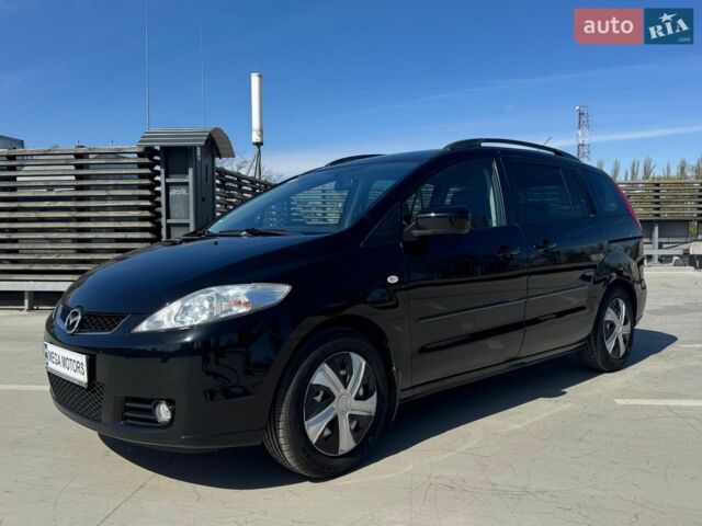 Черный Мазда 5, объемом двигателя 1.8 л и пробегом 254 тыс. км за 5990 $, фото 1 на Automoto.ua