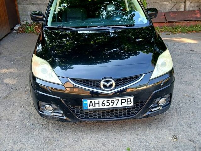 Чорний Мазда 5, об'ємом двигуна 2 л та пробігом 241 тис. км за 3300 $, фото 1 на Automoto.ua
