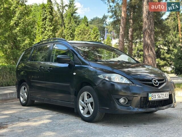 Черный Мазда 5, объемом двигателя 2 л и пробегом 270 тыс. км за 3450 $, фото 1 на Automoto.ua