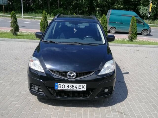 Черный Мазда 5, объемом двигателя 2 л и пробегом 299 тыс. км за 5200 $, фото 1 на Automoto.ua